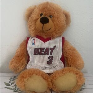 Miami Heat Dwyane Wade #3 Teddy Bear Plush